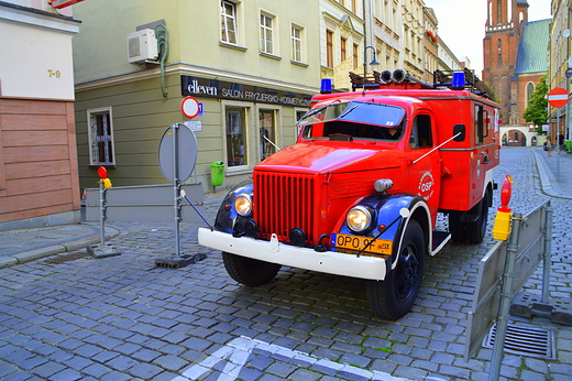 Opole - zabytkowy wz straacki z 1954