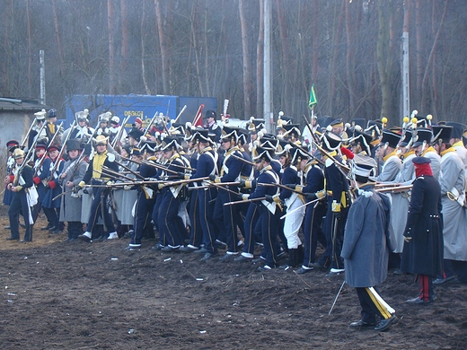 Inscenizacja bitwy pod Olszynk Grochowsk