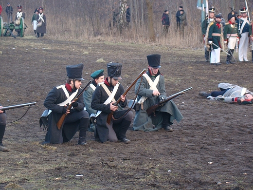 Inscenizacja bitwy pod Olszynk Grochowsk