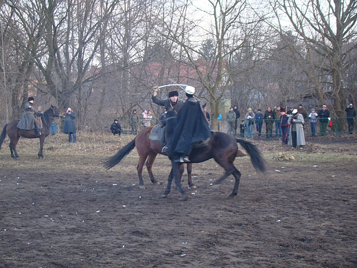 Inscenizacja bitwy pod Olszynk Grochowsk