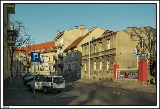 Kalisz - fragment zabudowy ul. Nowy wiat