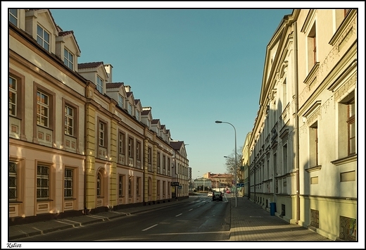 Kalisz - fragment zabudowy ul. Nowy wiat