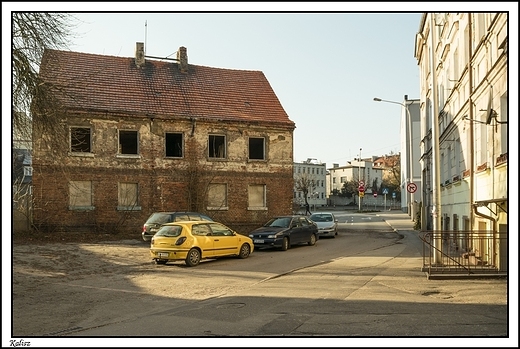 Kalisz - fragment zabudowy ul. Nowy wiat