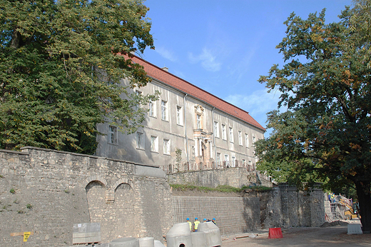 Krapkowice - Odbudowa muru zamkowego 10.2012