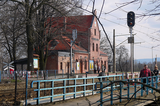 Goczakowice-Zdrj. Dawny dworzec PKP po renowacji.