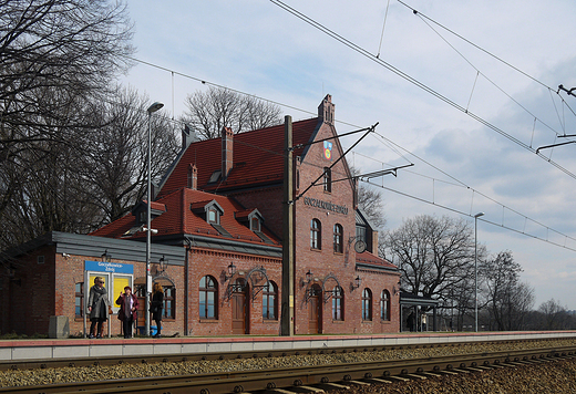 Goczakowice-Zdrj. Dawny dworzec PKP po renowacji.