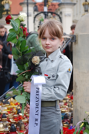 aoba pod Paacem Prezydenckim. Warszawa