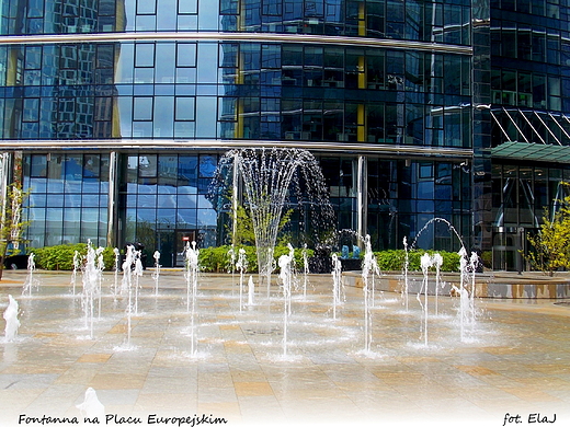 Plac Europejski. Nowy plac w Warszawie.