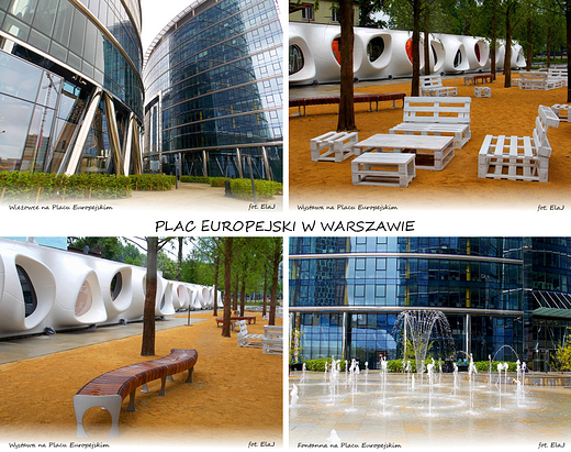Plac Europejski. Nowy plac w Warszawie.
