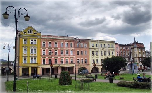 Rynek w Mieroszowie