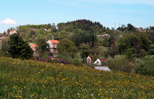 Kalwaria Zebrzydowska. Widok z Drek.