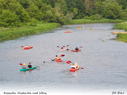 Kosewko. Niedziela nad Wkr