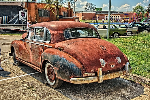 Zomek w hdr - czyli  mercedes 300