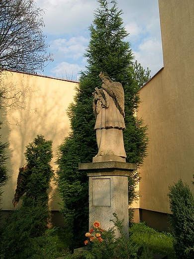Ruda-Bielszowice.Szlak Jana Nepomucena.Pomnik z 1744r.