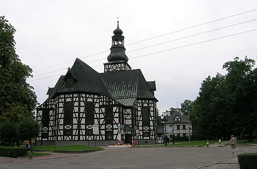Milicz.Kościól Laski z 1709-1714r