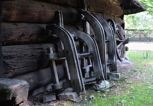 Pszczyna. Skansen: Zagroda wsi pszczyskiej.