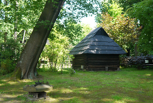 Pszczyna. Skansen: Zagroda wsi pszczyskiej.