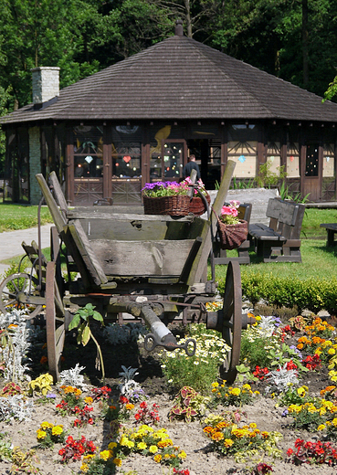 Pszczyna. Skansen: Zagroda wsi pszczyskiej.