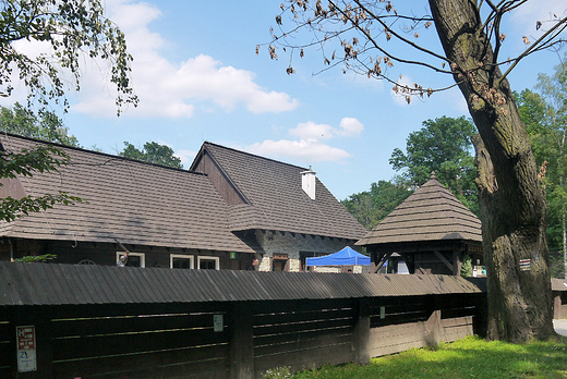 Pszczyna. Skansen: Zagroda wsi pszczyskiej.