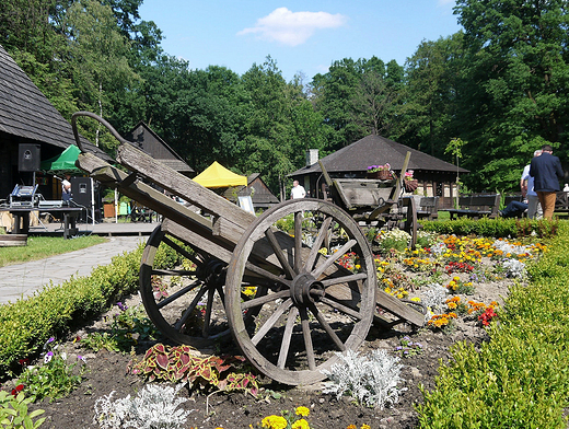 Pszczyna. Skansen: Zagroda wsi pszczyskiej.