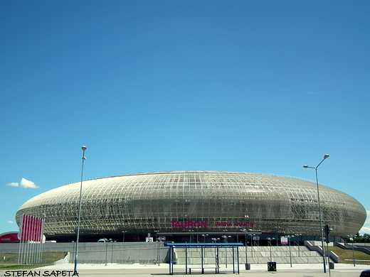 Krakowska Tauron Arena wreszcie z szyldem.