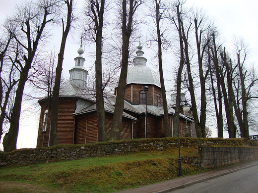 Cerkiew w. Dymitra w Muszynie-Zockiem.