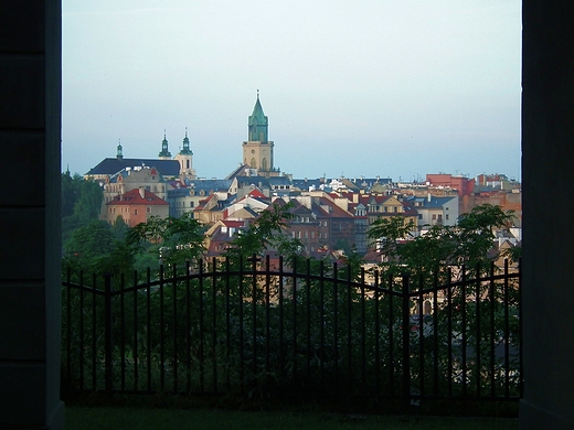 Widok na Lublin od strony kocioa w. Mikoaja