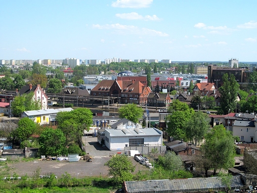 Dworzec Wschodni i osiedle Rubinkowo