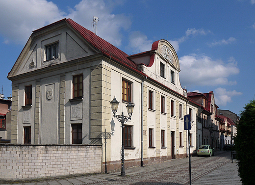 Skoczw. Zabytkowy dom przy ulicy Kocielnej.