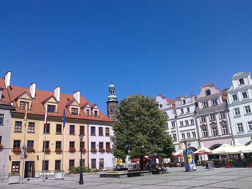 Rynek w Jeleniej Grze