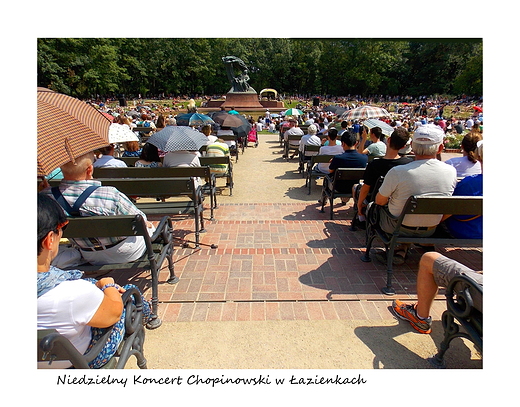 Warszawa. Niedzielny Koncert Chopinowski w azienkach