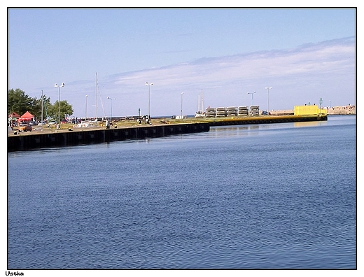 Ustka - nabrzee portowe