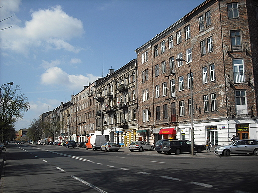 Warszawa. Ulica Wileska na Pradze Pnoc.