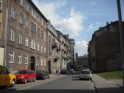 Warszawa. Ulica Maa na Pradze Pnoc.