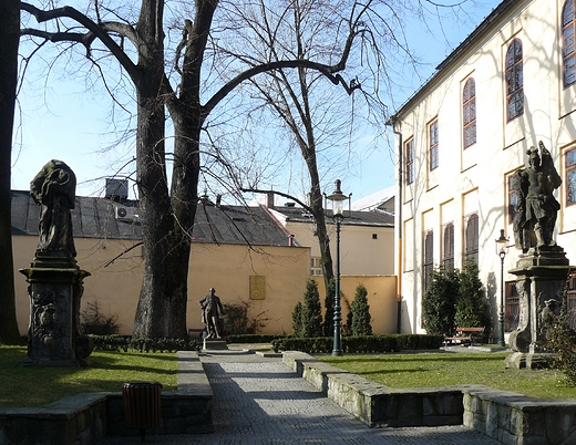 Cieszyn. W Parku Pokoju w centrum miasta.