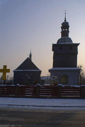 Koci modrzewiowy pw. Matki Boej Czstochowskiej w Mtkowie - 1771r.