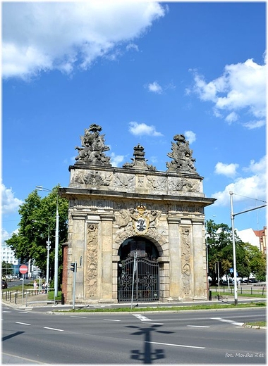Brama Krlewska - fasada poudniowa.