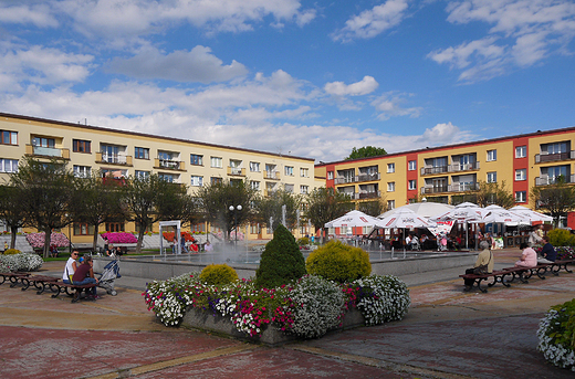 Czechowice-Dziedzice. Plac Jana Pawa II