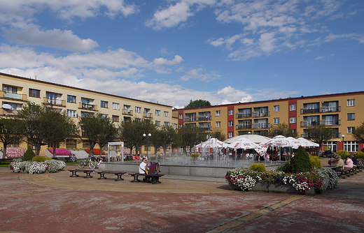 Czechowice-Dziedzice. Plac Jana Pawa II