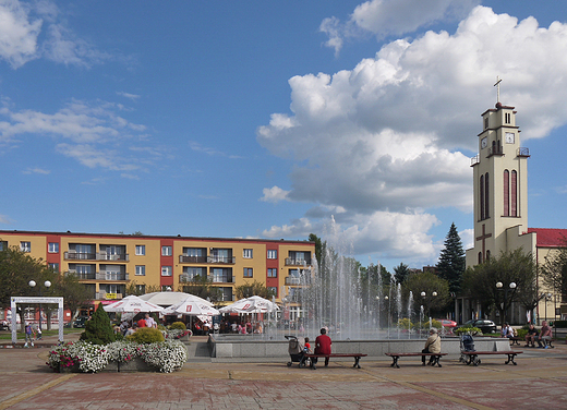 Czechowice-Dziedzice. Plac Jana Pawa II