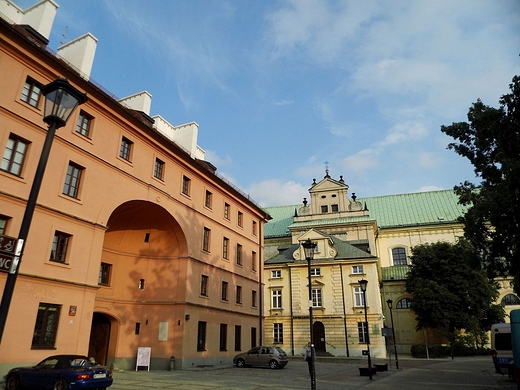 Widok na koci seminaryjny