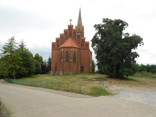 Lubin. Koci neogotycki