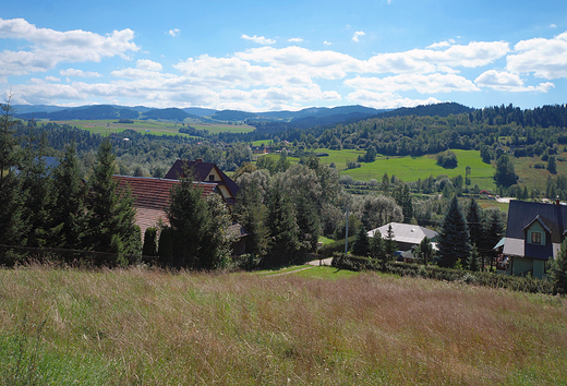 Beskid Sdecki w okolicy Limanowej.