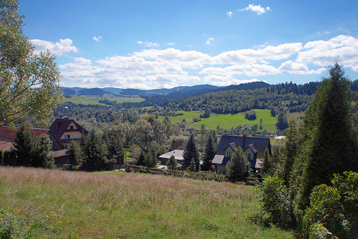 Beskid Sdecki w okolicy Limanowej.