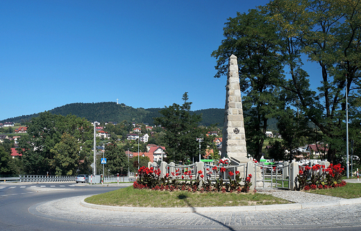 Limanowa. Pomnik Nieznanego onierza.