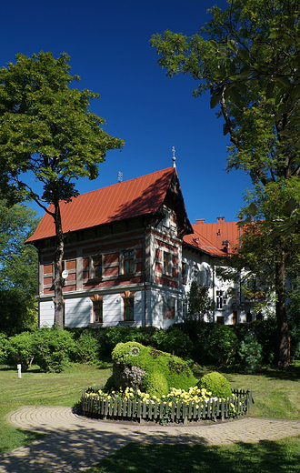 Krynica Zdrj. Spacerkiem po uzdrowisku.