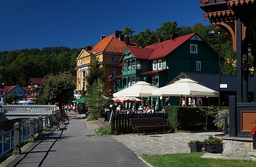 Krynica Zdrj. Spacerkiem po uzdrowisku.