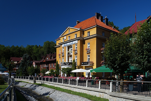 Krynica Zdrj. Spacerkiem po uzdrowisku.