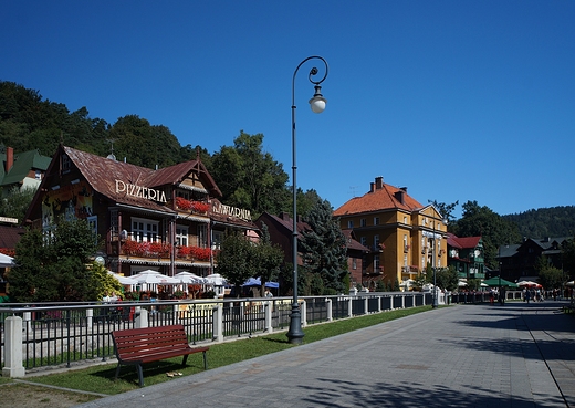 Krynica Zdrj. Spacerkiem po uzdrowisku.