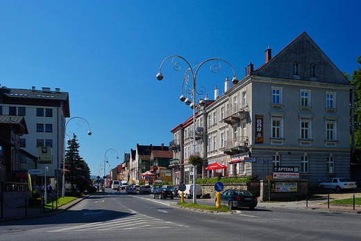 Krynica Zdrj. Spacerkiem po uzdrowisku.